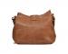 Vintage Brown Buffalo Hunter Leather Shoulder Women Antique Style Purse Bag